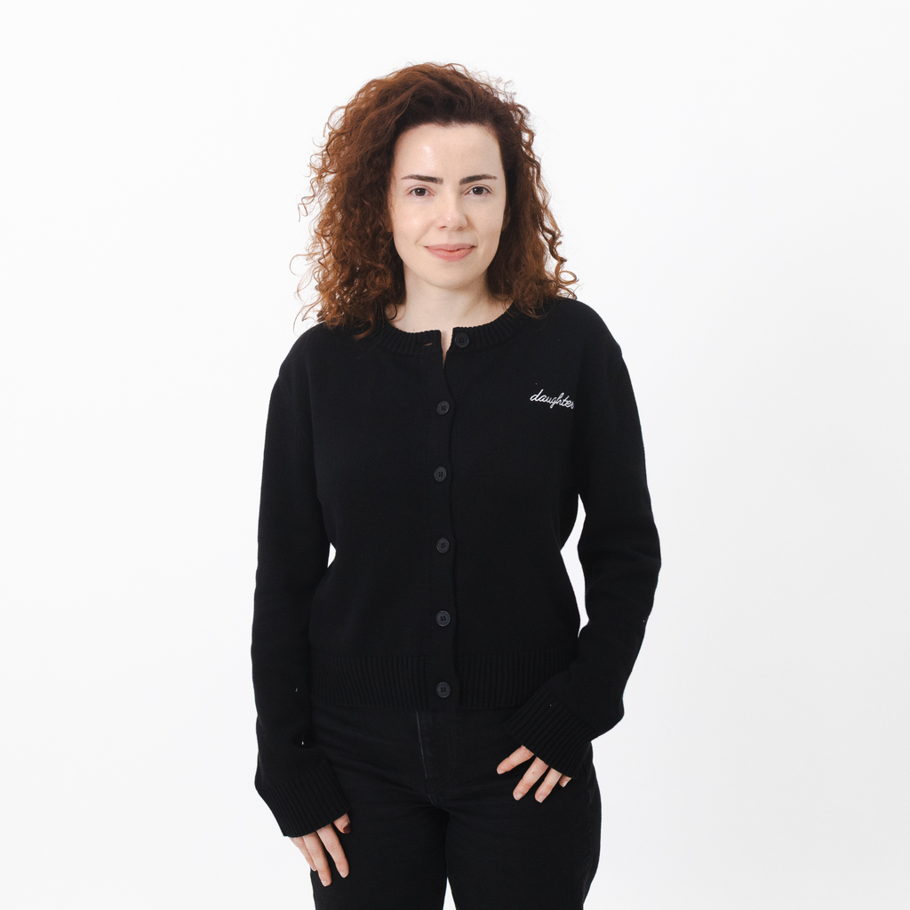 Daughter Cardigan - Black