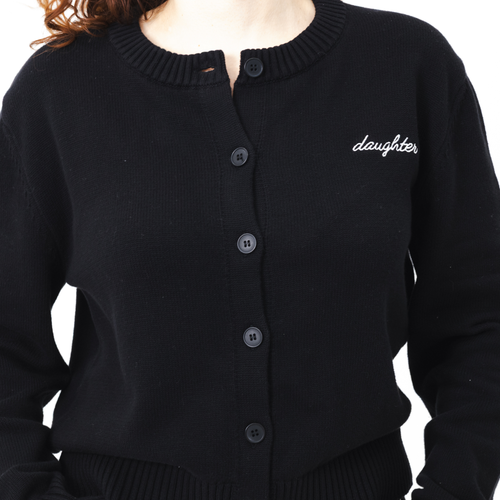 Daughter Cardigan - Black