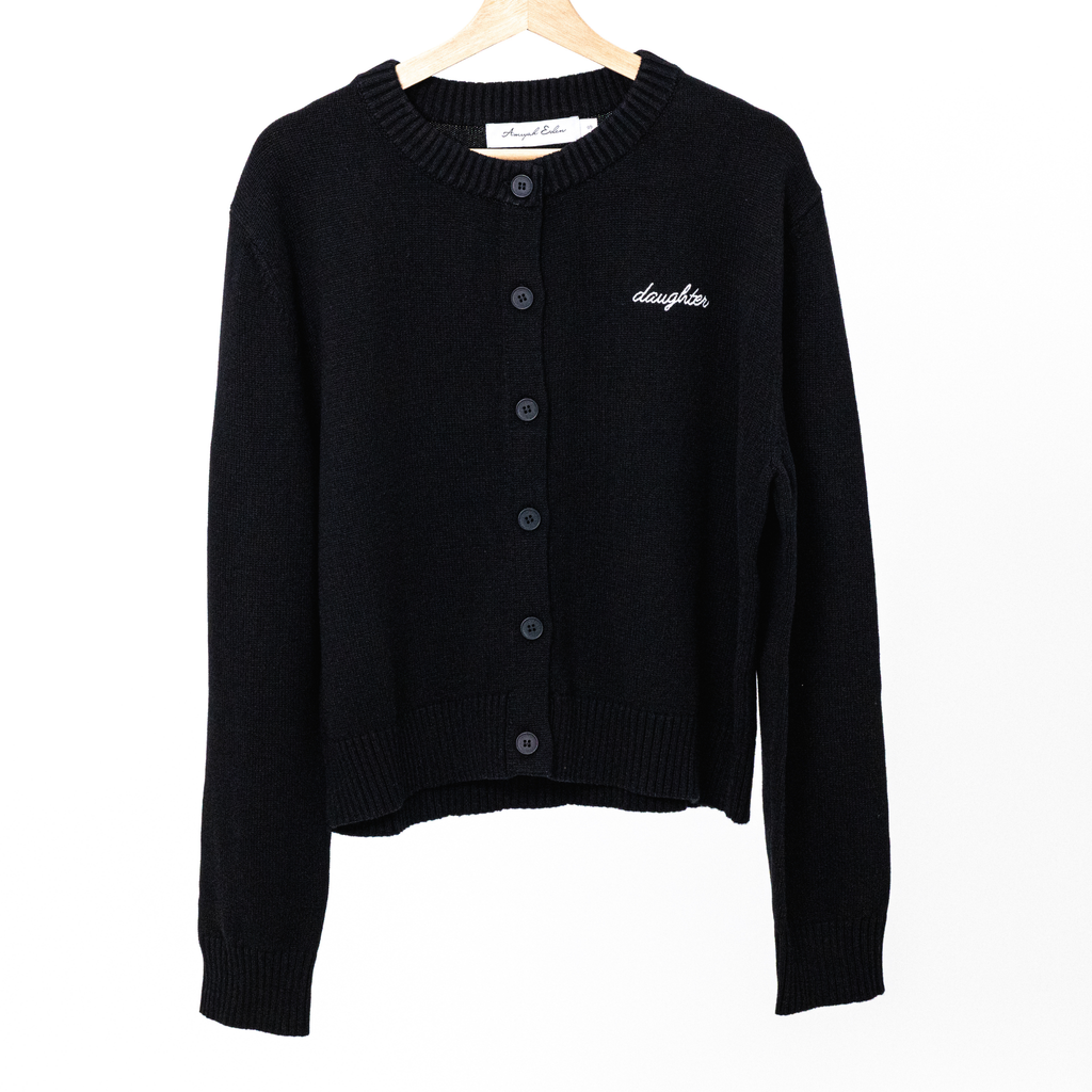 Daughter Cardigan - Black